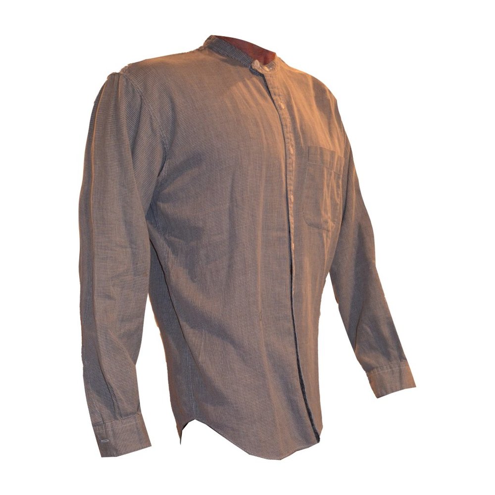 Armani Jeans Casual Collarless Shirt View 5